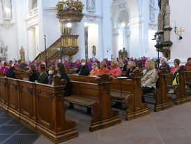 Abschlussvesper der Bischofskonferenz mit Spendung des Bonifatiussegens (Foto: Karl-Franz Thiede)